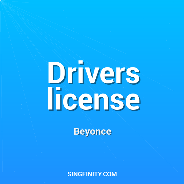 Drivers license