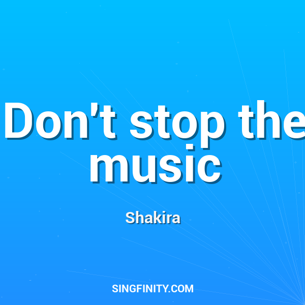 Artwork for Don't stop the music