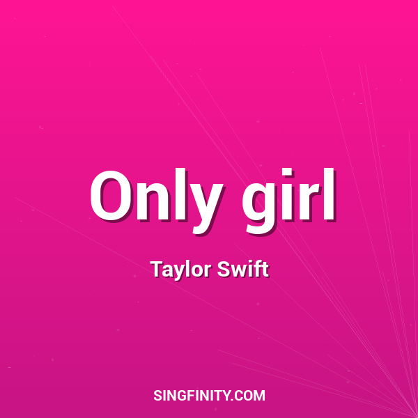 Artwork for Only girl
