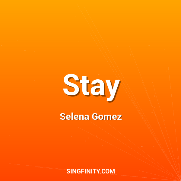 Artwork for Stay