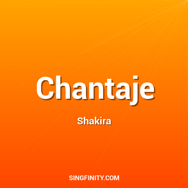 Chantaje
