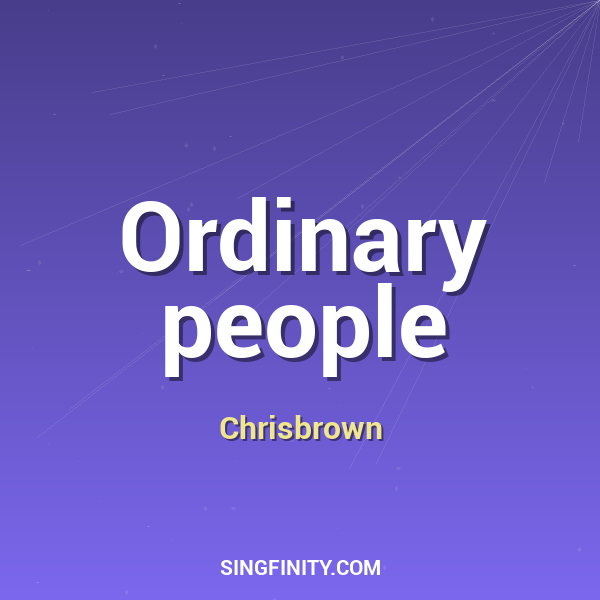 Ordinary people