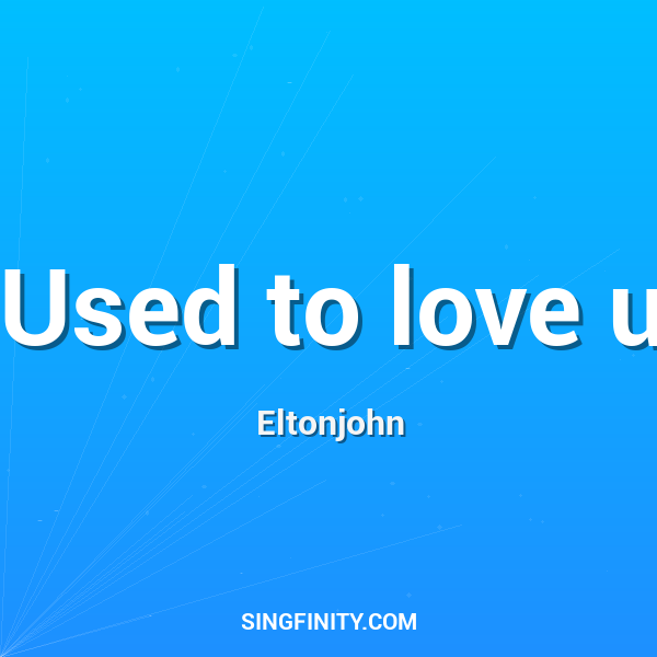 Artwork for Used to love u