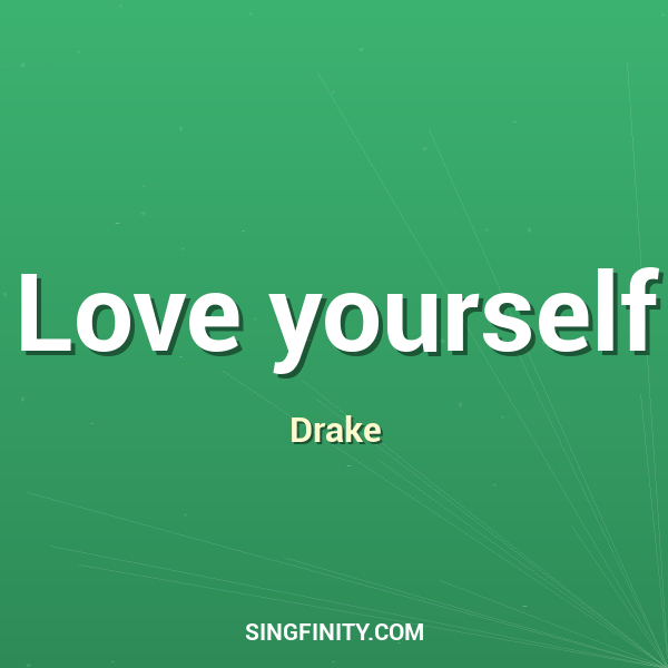 Artwork for Love yourself