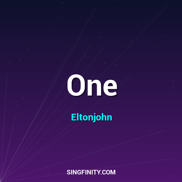 One