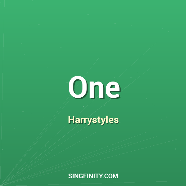 One