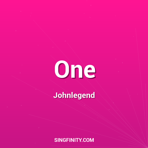 Artwork for One