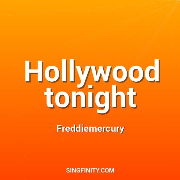 Hollywood tonight