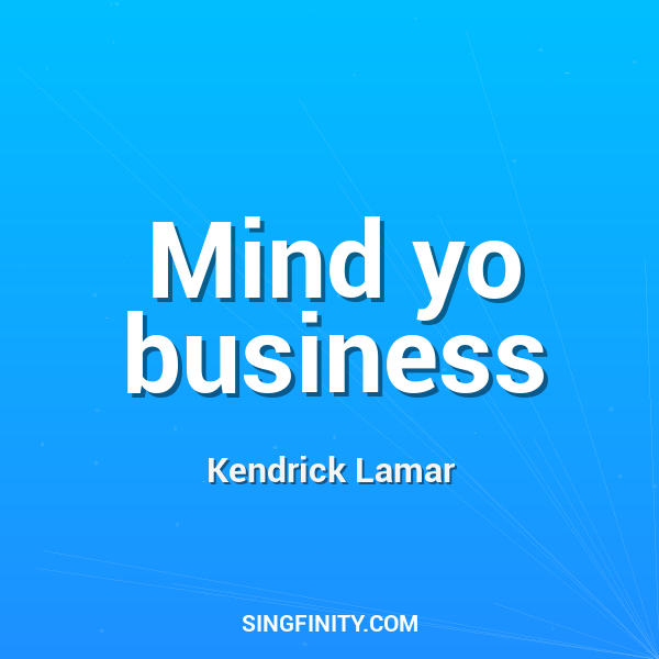 Artwork for Mind yo business