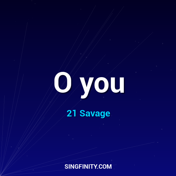 O you