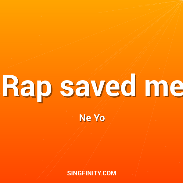 Artwork for Rap saved me