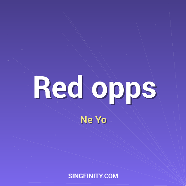 Artwork for Red opps