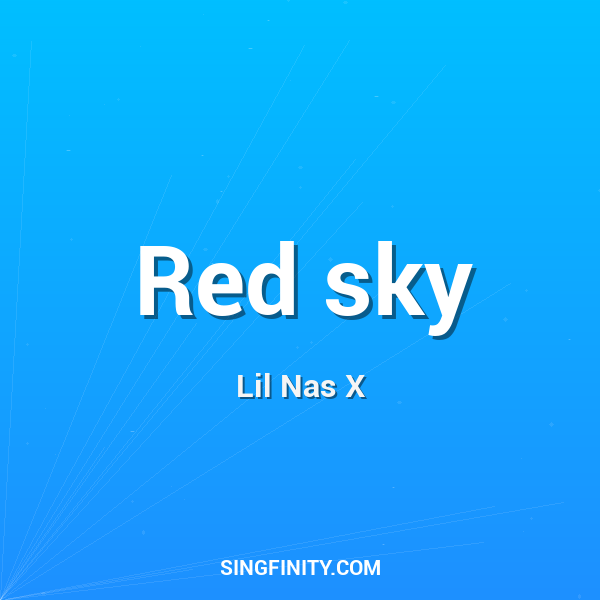 Red sky