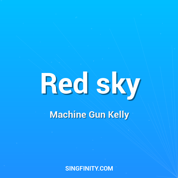 Red sky