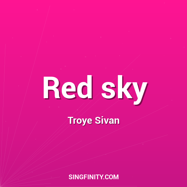 Red sky
