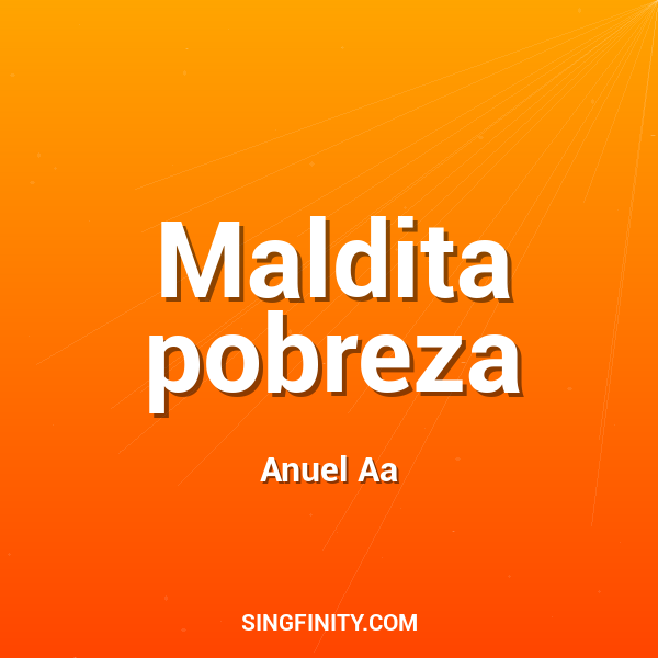 Maldita pobreza