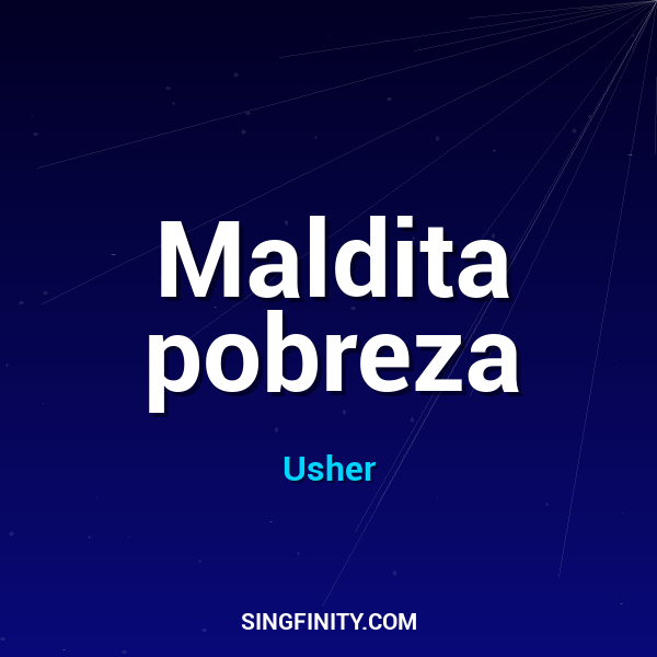 Maldita pobreza