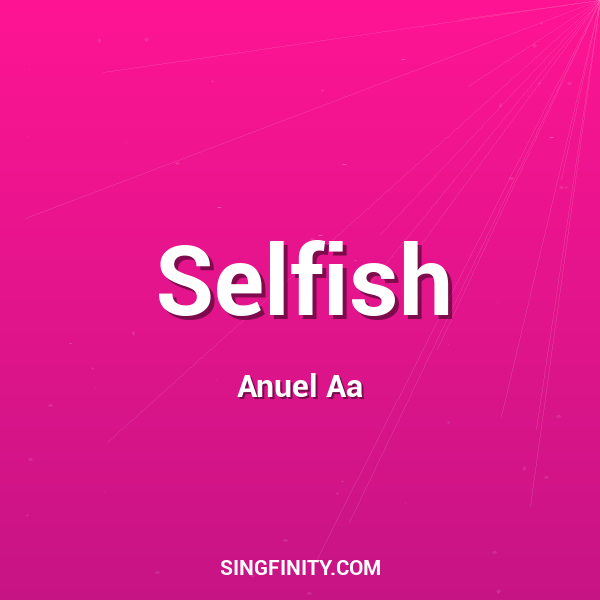 Artwork for Selfish