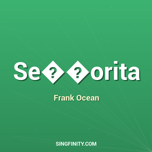 Se��orita