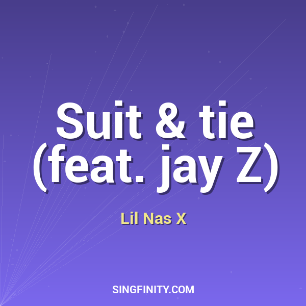Suit & tie (feat. jay Z)