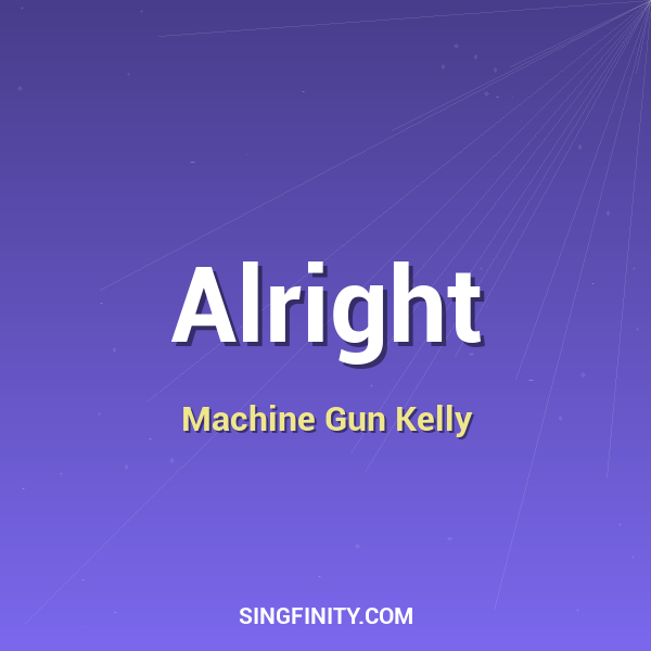 Artwork for Alright