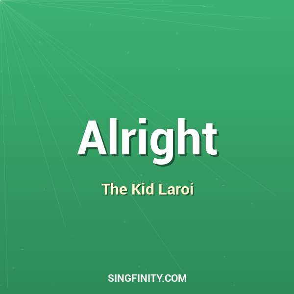 Artwork for Alright