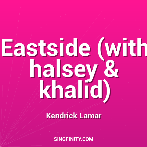 Artwork for Eastside (with halsey & khalid)