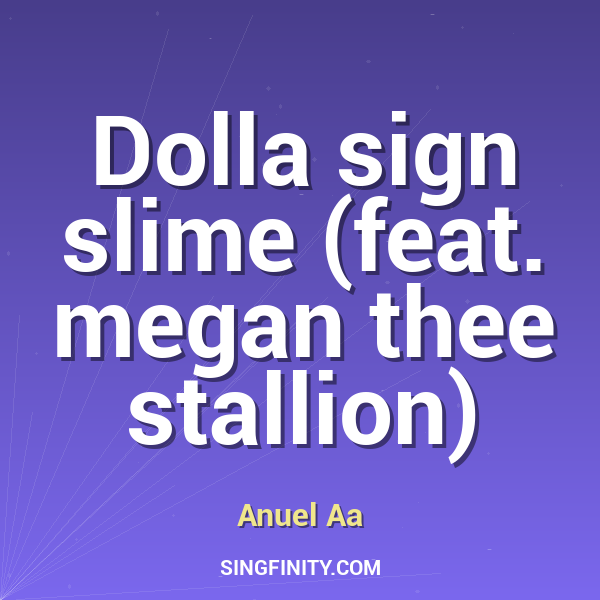 Dolla sign slime (feat. megan thee stallion)
