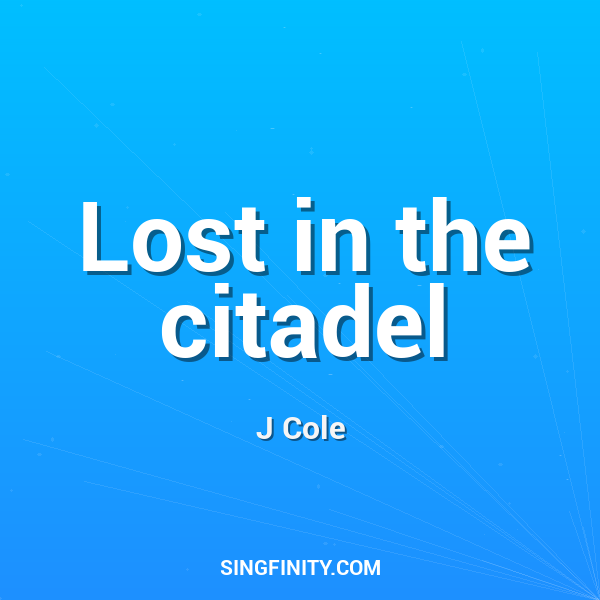 Artwork for Lost in the citadel