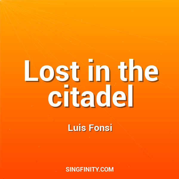 Artwork for Lost in the citadel