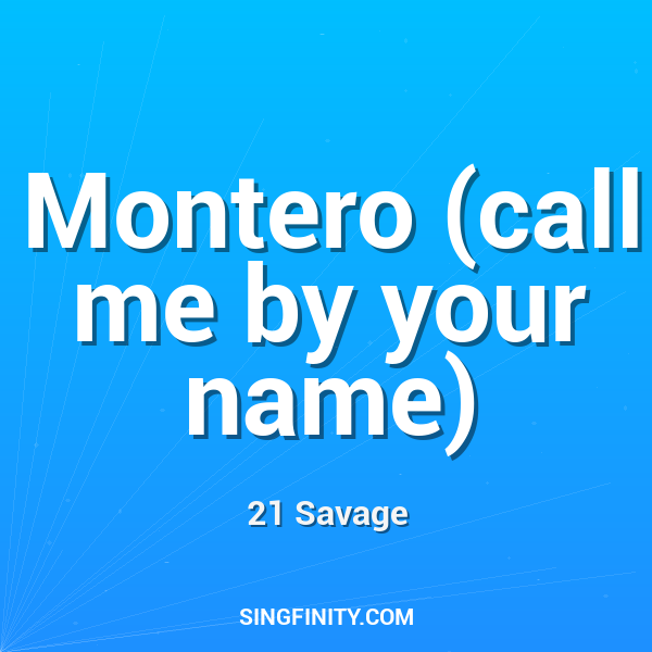 Montero (call me by your name)