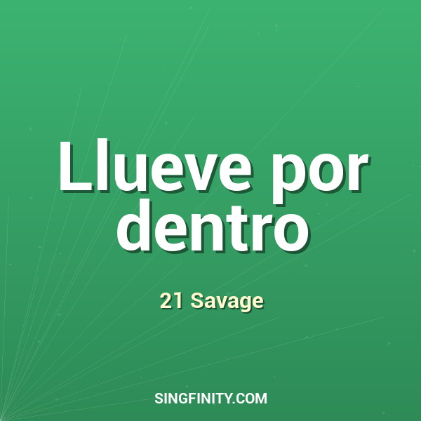 Llueve por dentro