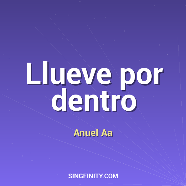 Llueve por dentro