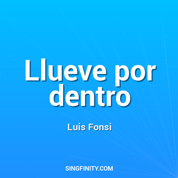 Llueve por dentro