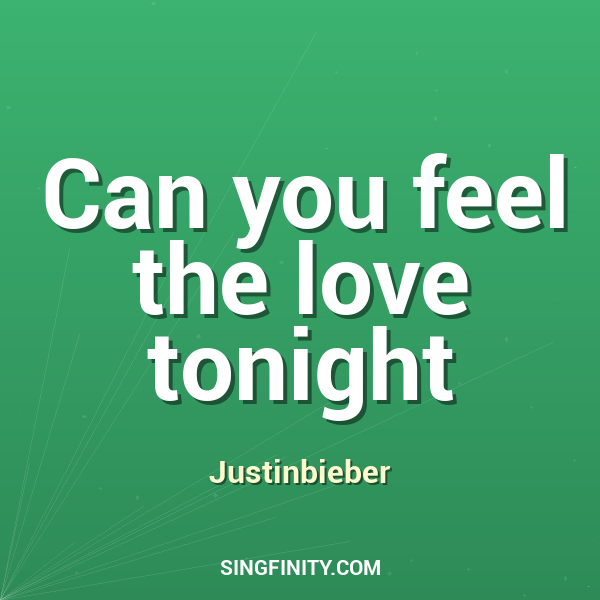 Artwork for Can You Feel The Love Tonight