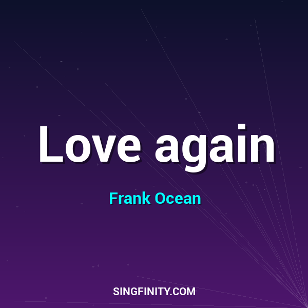Love again