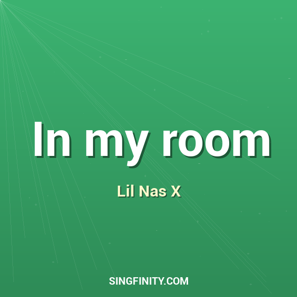 In my room
