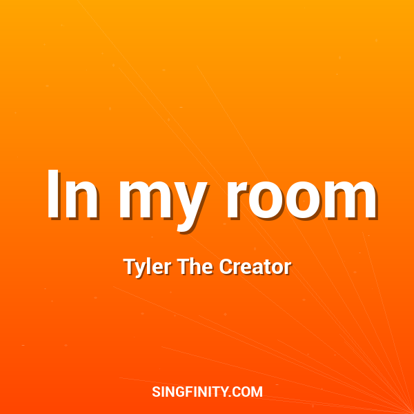 In my room