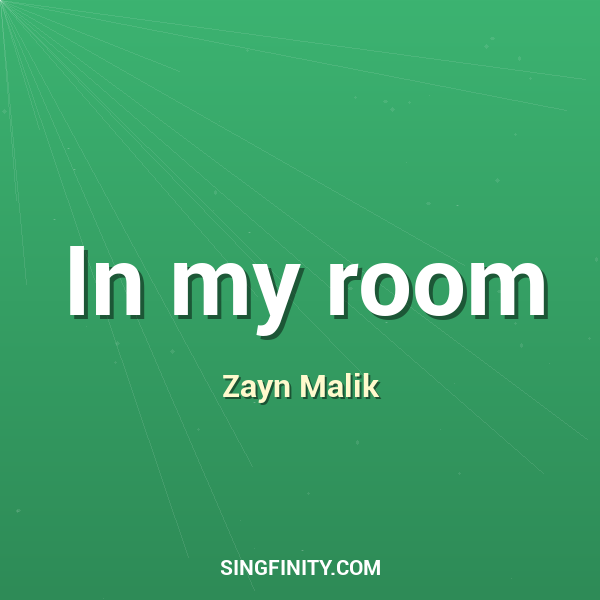 In my room