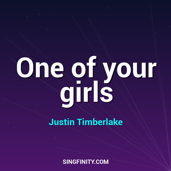 One of your girls
