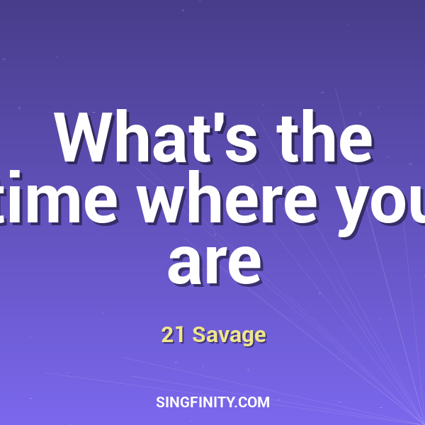Artwork for What's the time where you are