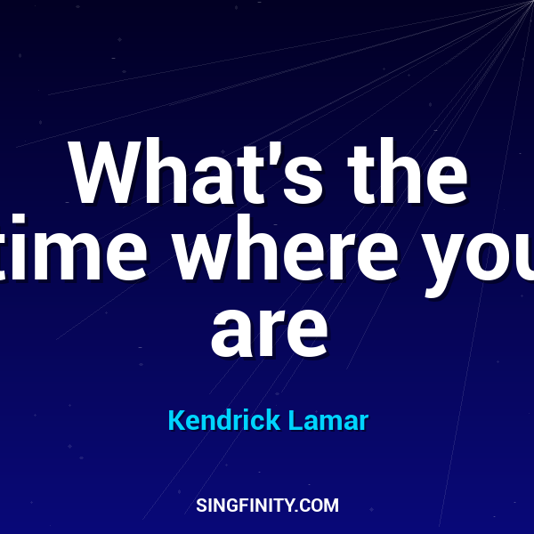Artwork for What's the time where you are