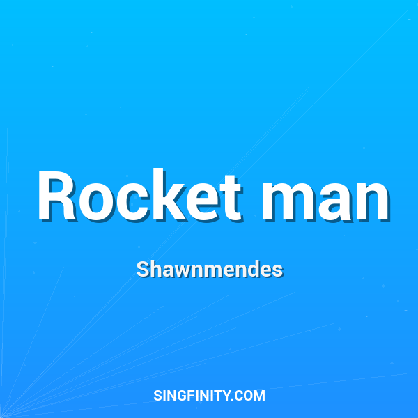 Artwork for Rocket man