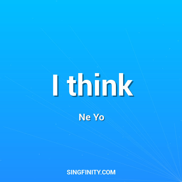 I think