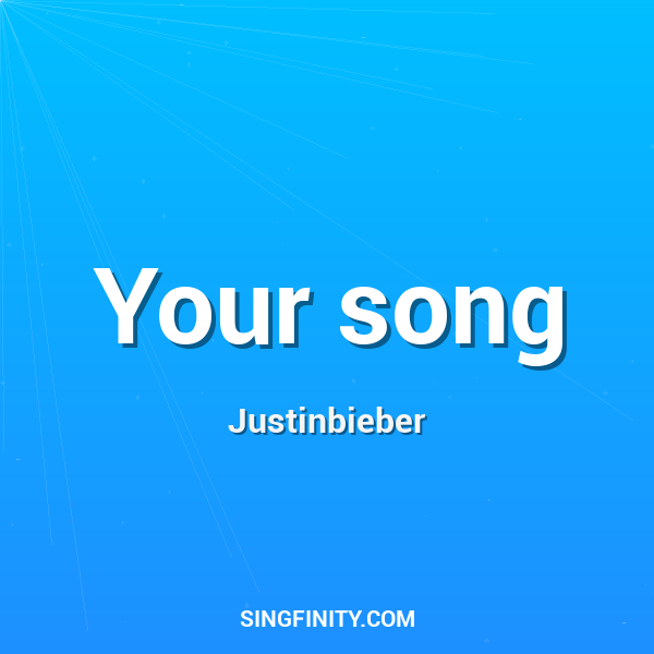 Artwork for Your song