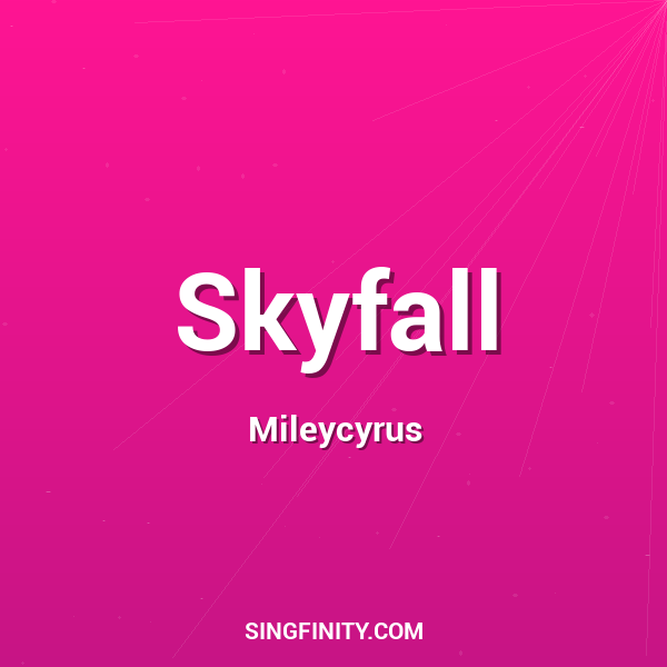 Artwork for Skyfall