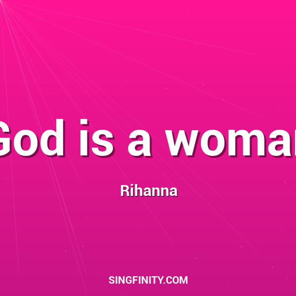 God is a woman